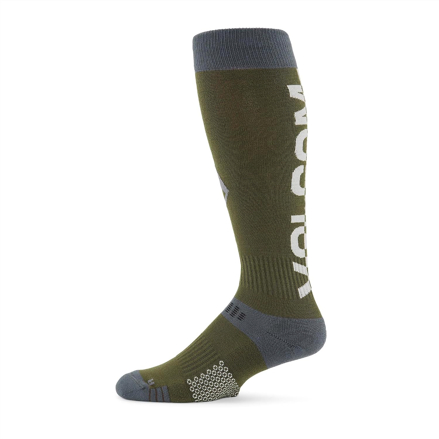 Volcom Men's Synth Medium Weight Snowboard Sock Military
