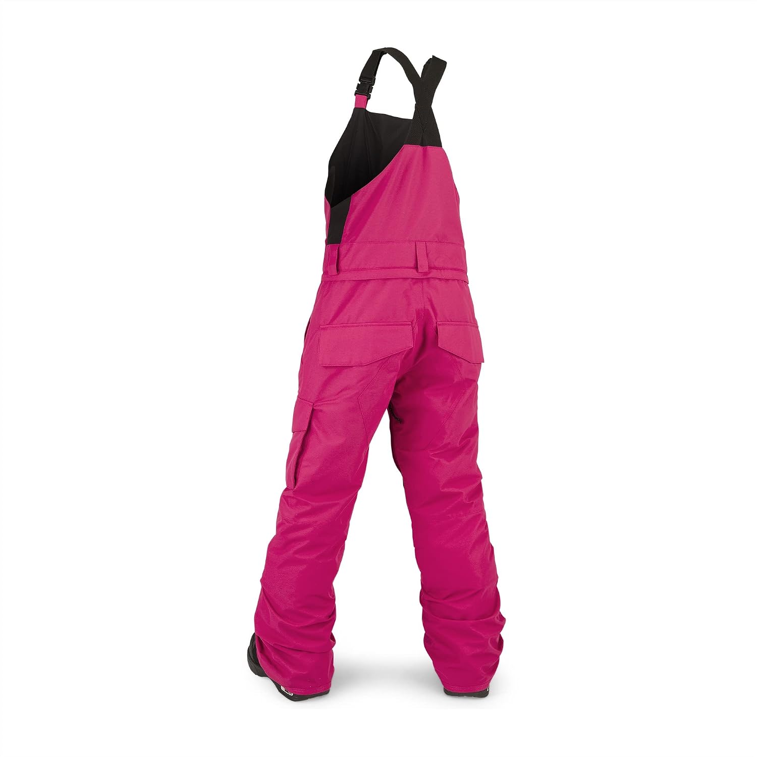 Volcom Boys' Youth Barkley Bib Overall Snowboard Pant Magenta