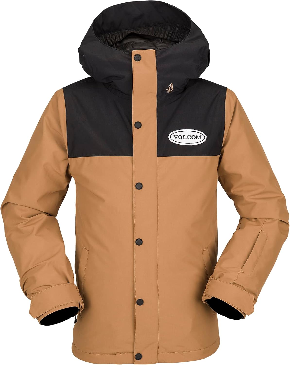Volcom boys Stone 91 Insulated Snowboard Winter Jacket Caramel S3