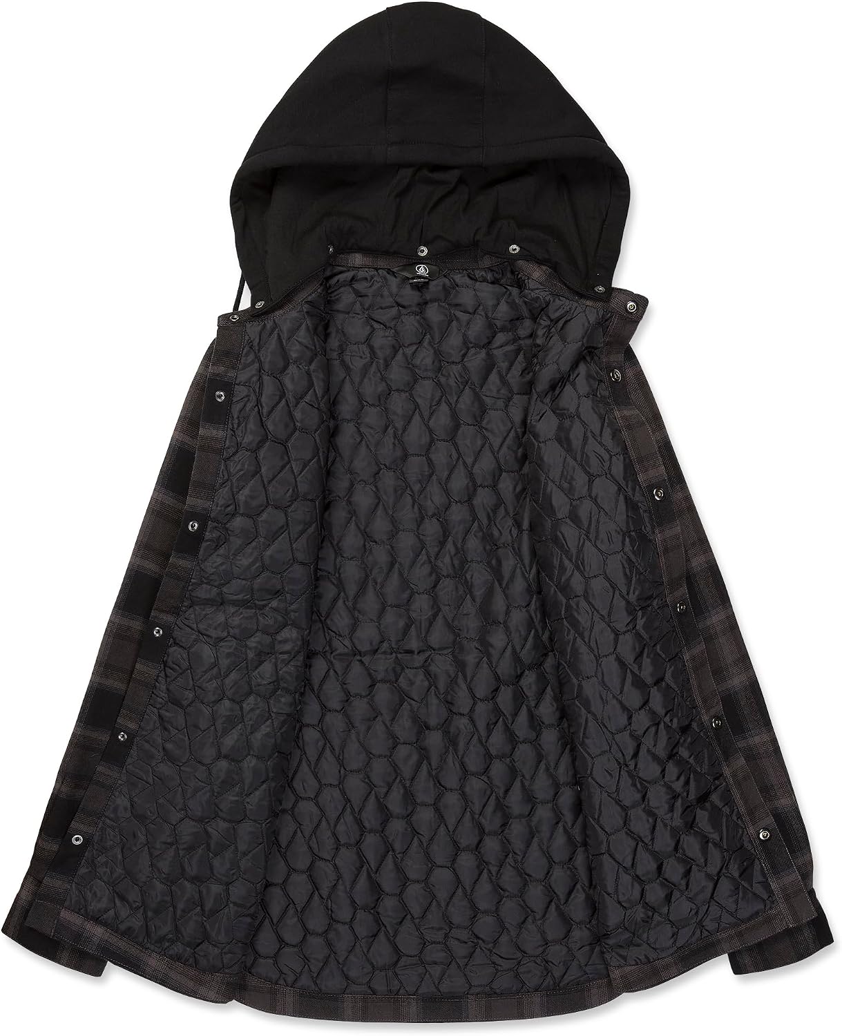 Volcom Men's Field Insulated Flannel Black