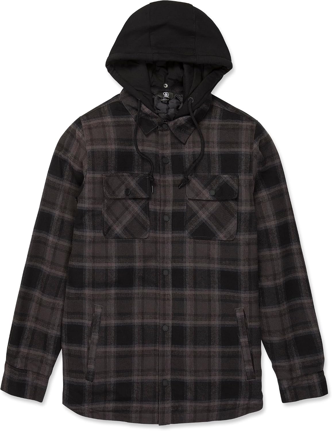 Volcom Men's Field Insulated Flannel Black