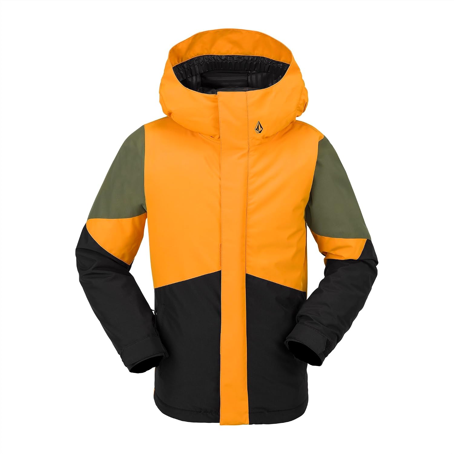 Volcom Boys' Vernon Insulated Snowboard Winter Jacket Gold S4