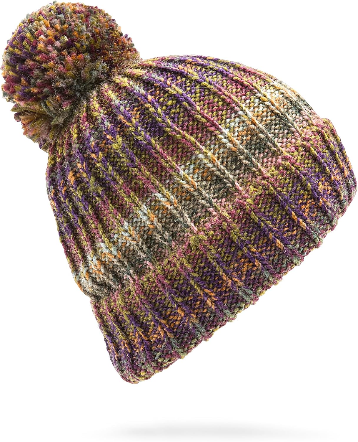Volcom Women's V.co Lyra Snowboard Ski Beanie Scarab S5