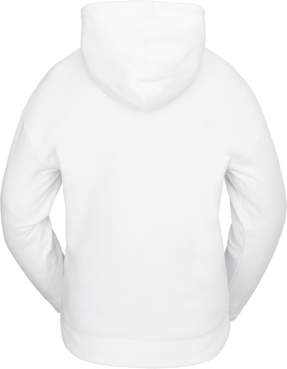 Volcom Women's Essential Hooded Snowboard Riding Fleece Hoodie White S5