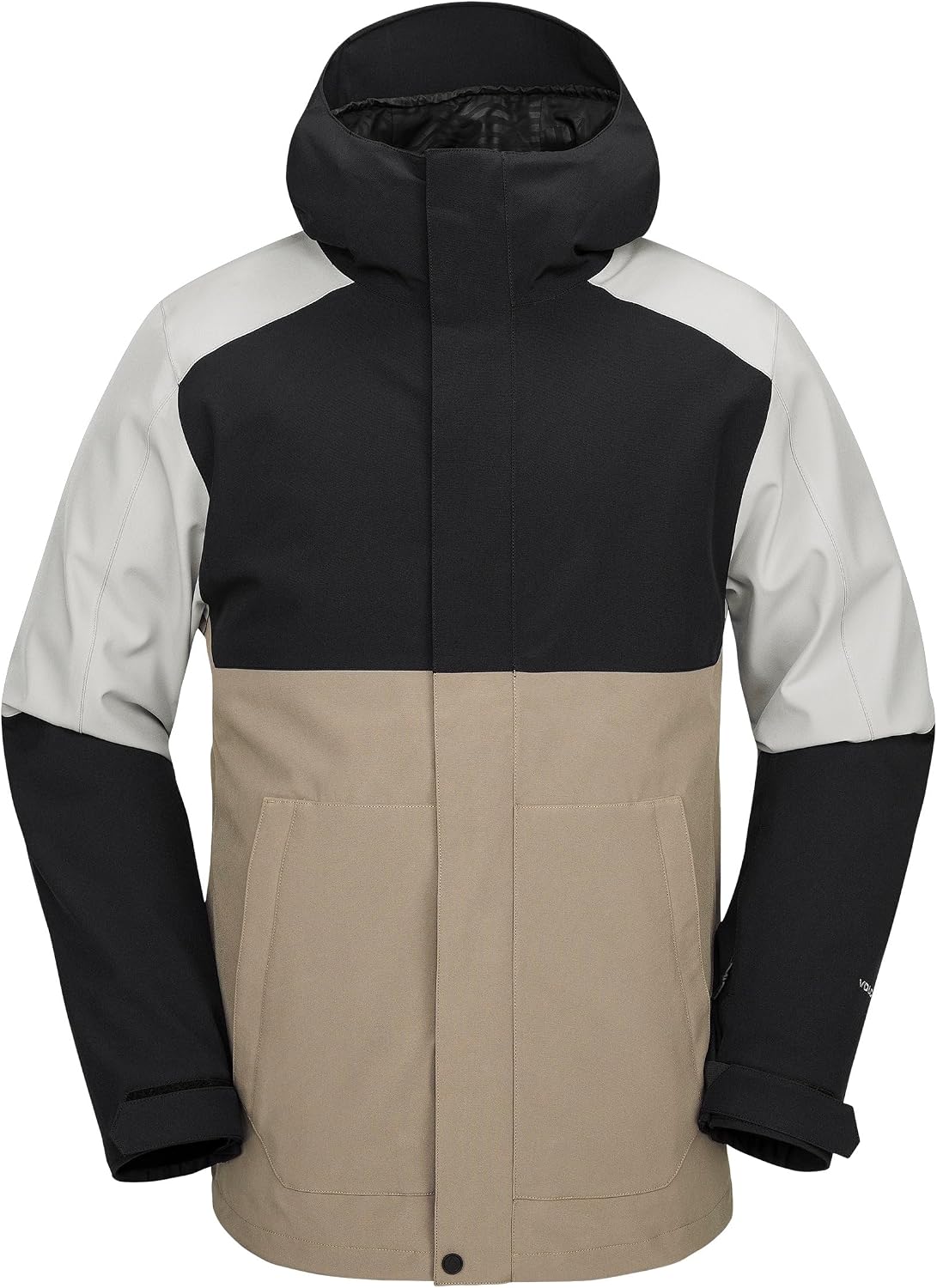 Volcom Men's Brighton Hooded Snowboard Ski Winter Jacket Chestnut Brown