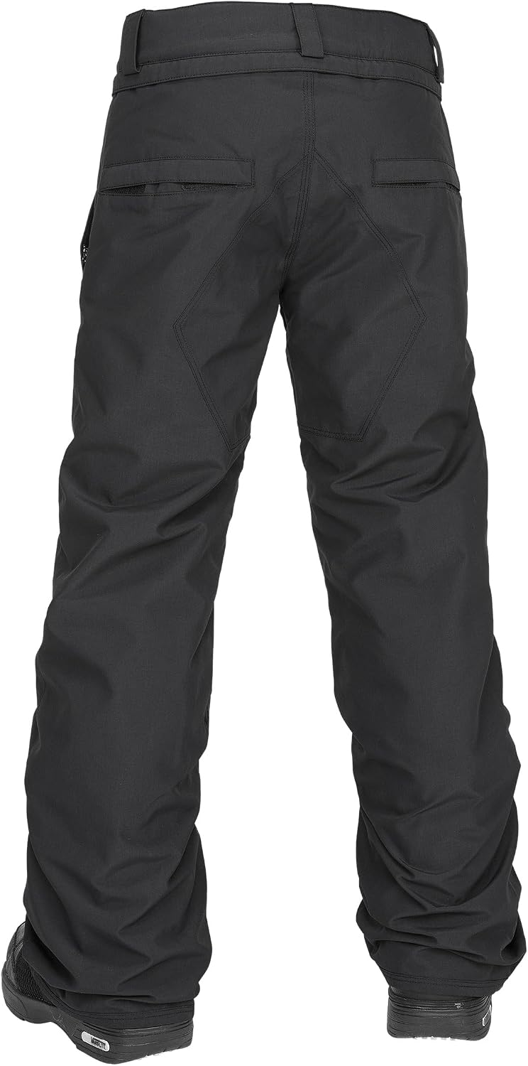 Volcom Boys' Freakin Chino Youth Insulated Snowboard Ski Pant Black