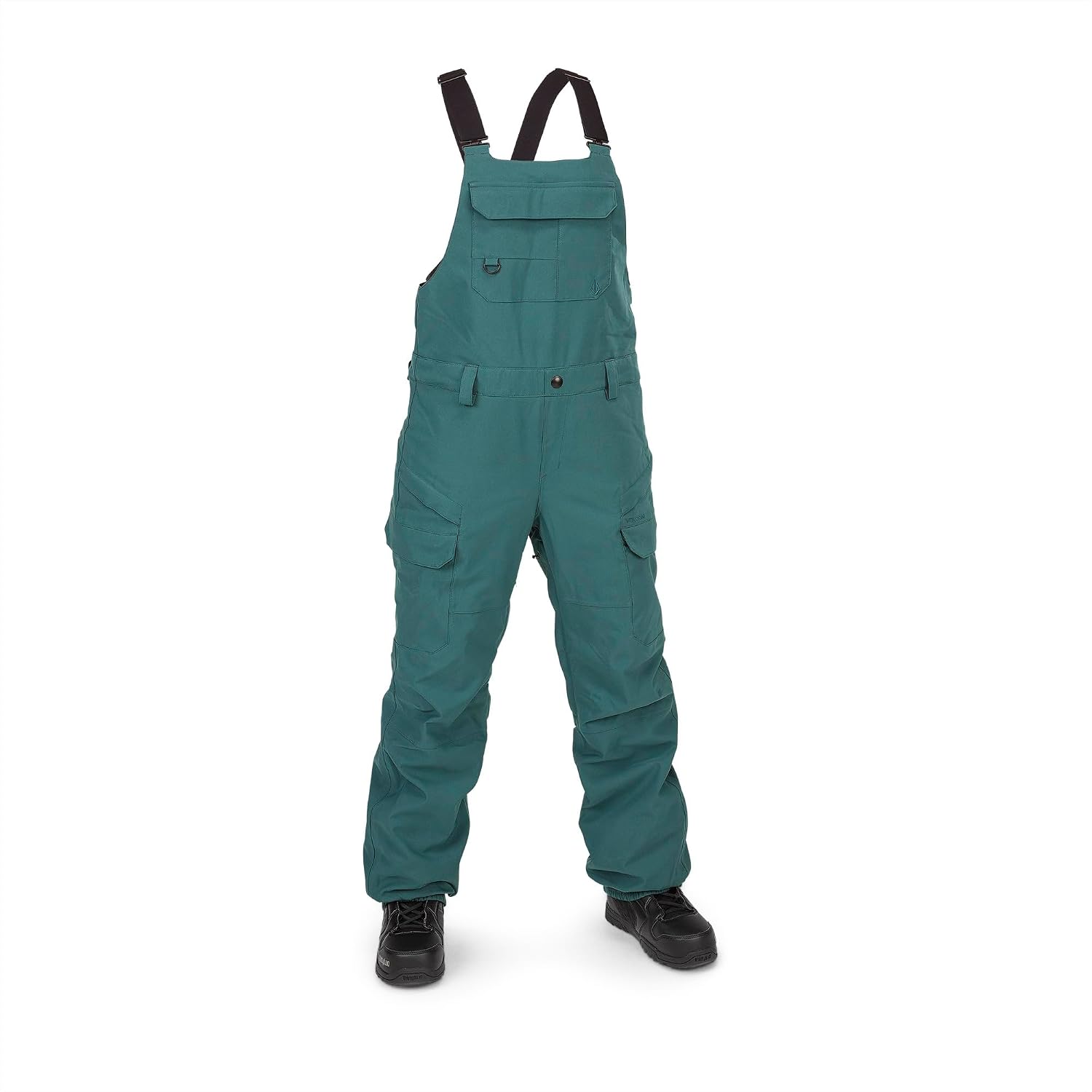 Volcom Women's Creston Stretch Snowboard Ski Bib Overall Snowpant Balsam S4
