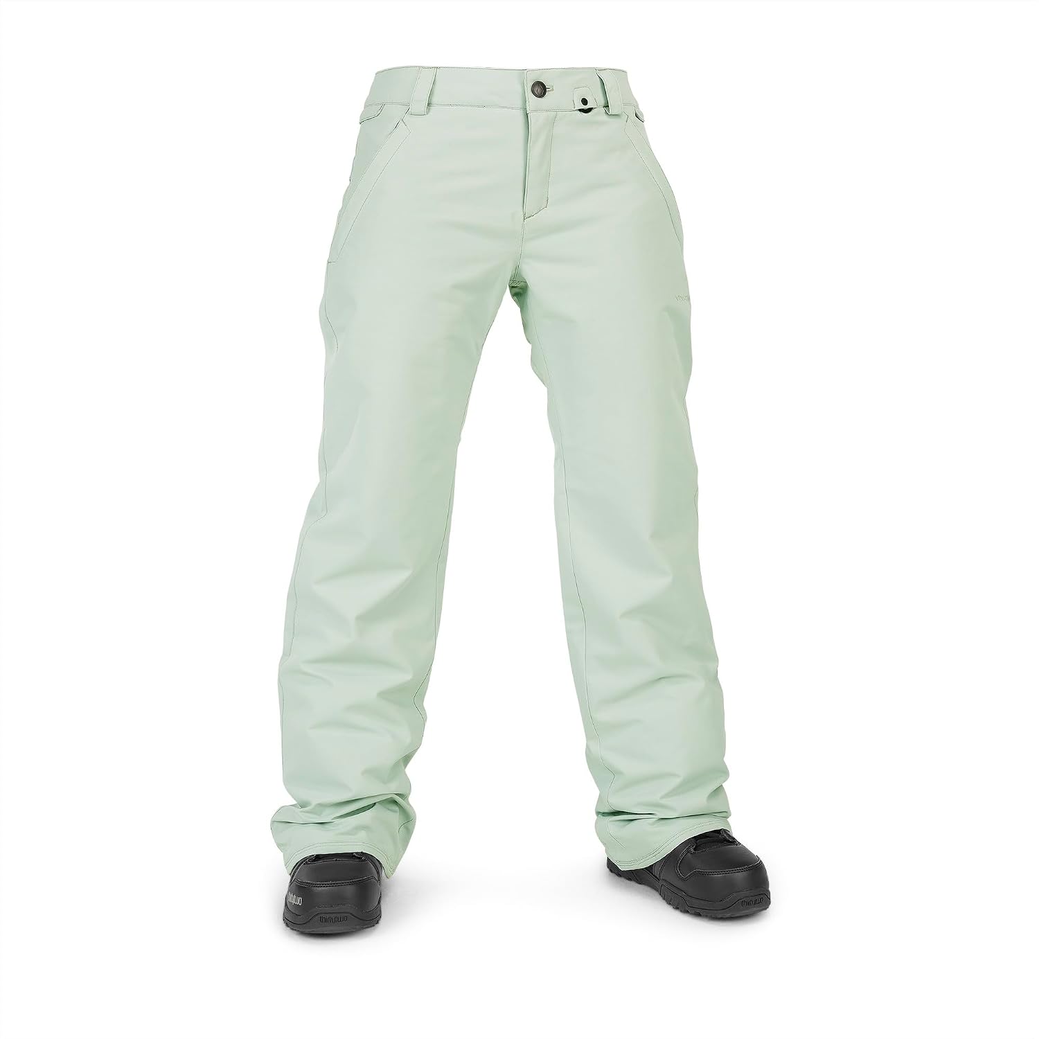 Volcom Women's Frochickie Insulated Lined Snow Pant Sage Frost S4