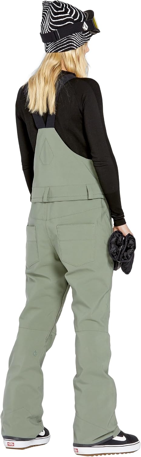 Volcom Women's Swift Bib Overall Snowpant Lichen Green S5