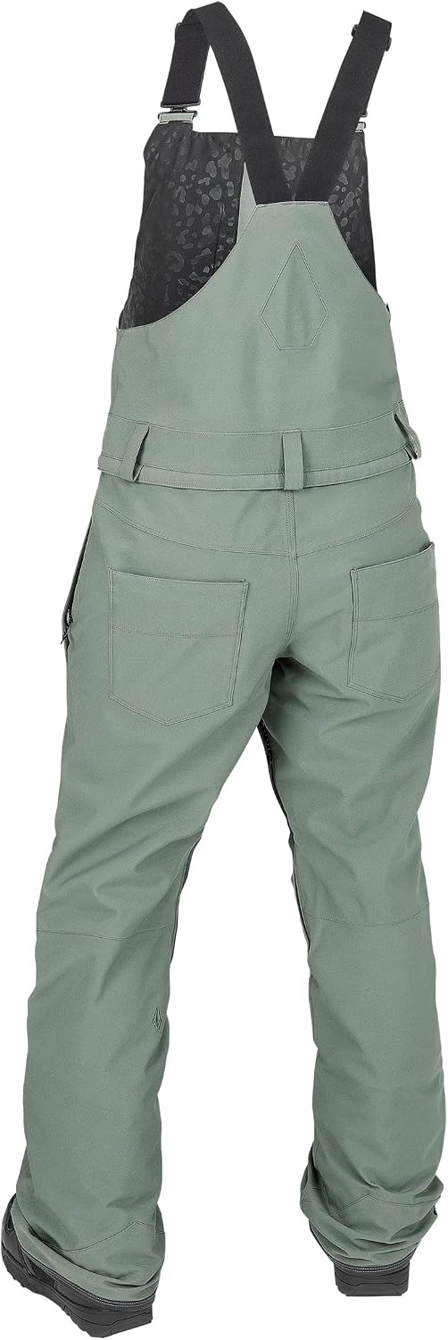 Volcom Women's Swift Bib Overall Snowpant Lichen Green S5