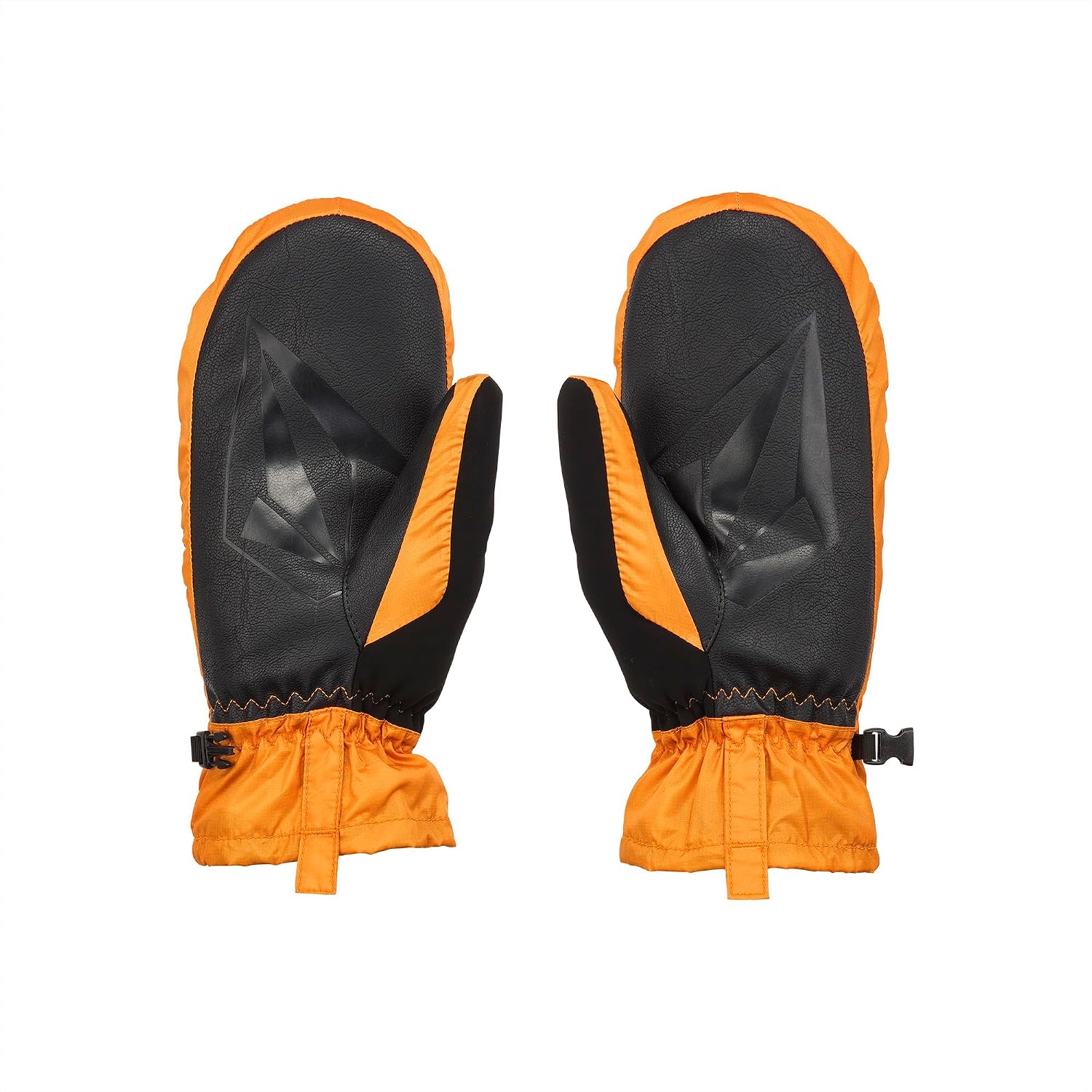 Volcom Womens Puff Puff Ski Snowboard Mitt Glove Gold S4