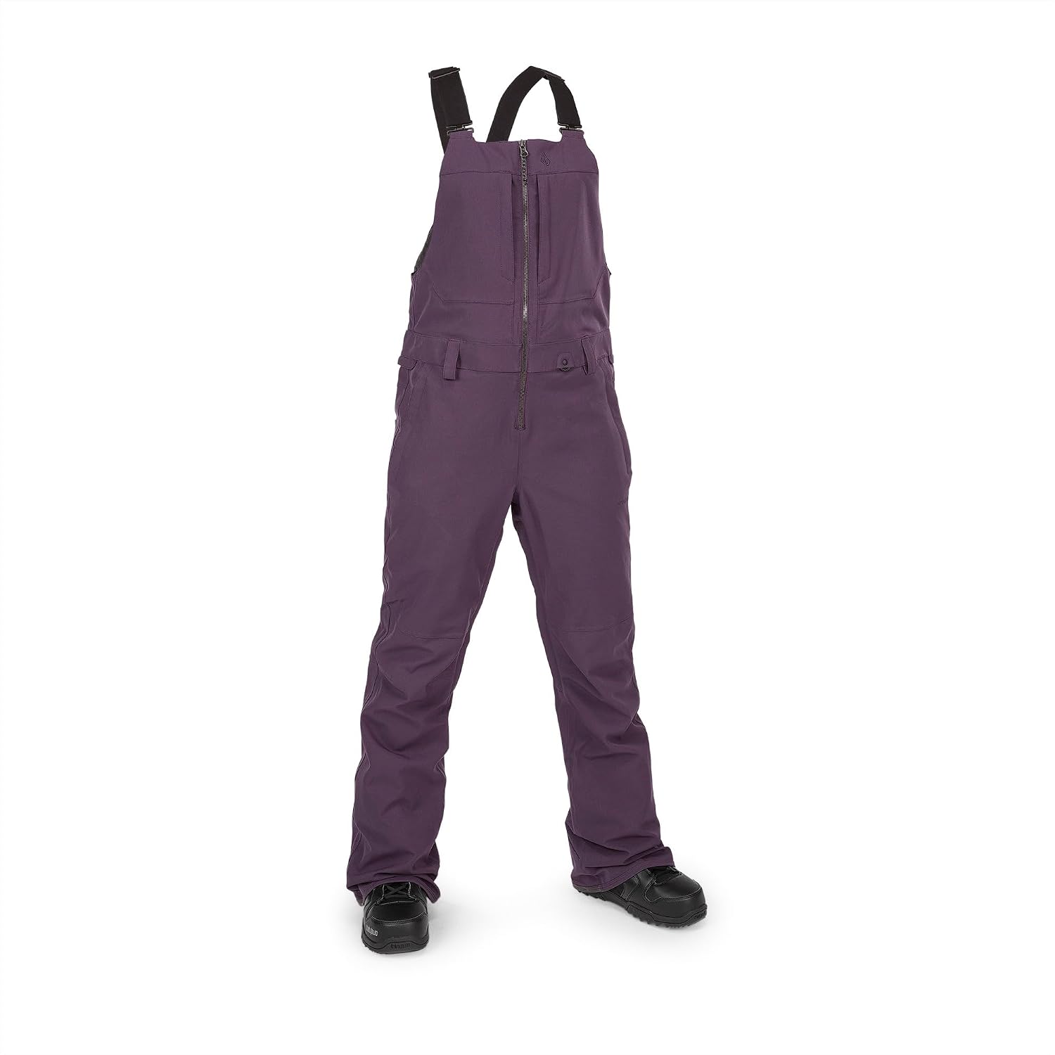 Volcom Women's Swift Bib Overall Snowpant Blackberry S4