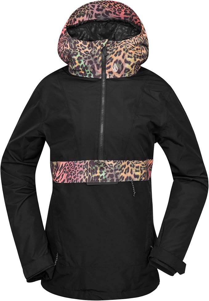 Volcom Women's Ashfield Anarok Snowboard Ski Jacket Black