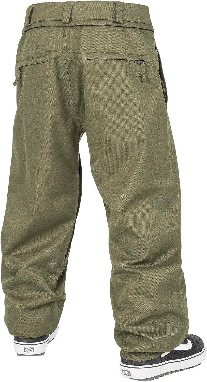 Volcom Men's Arthur Longo 20k Baggy Fit Snowboard Ski Pant Ivy