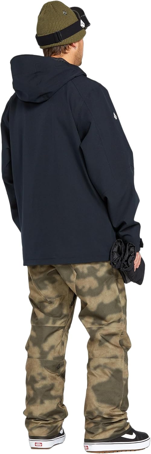 Volcom Men's Roan Bib Snowboard Pants, Camouflage, Small