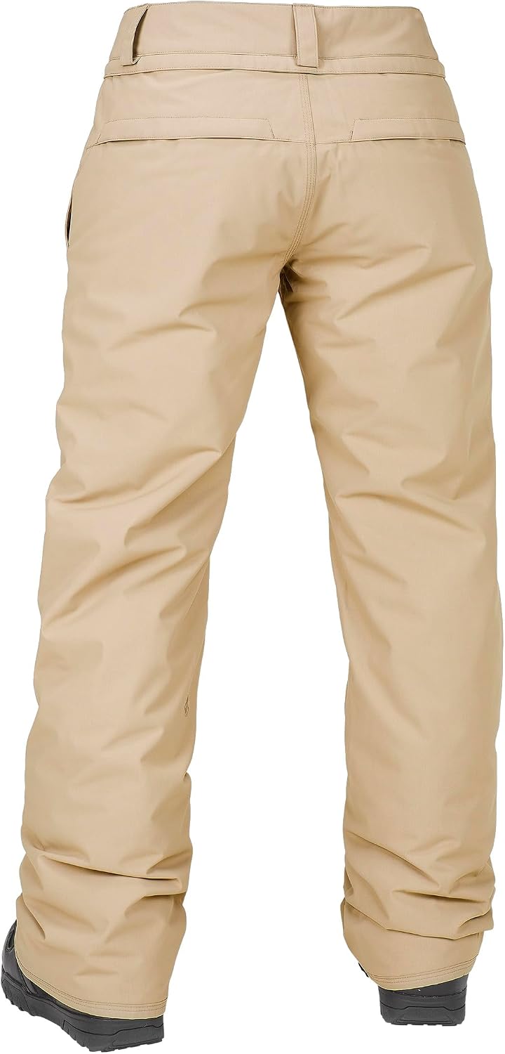 Volcom Women's Frochickie Insulated Lined Snow Pant Sand S5