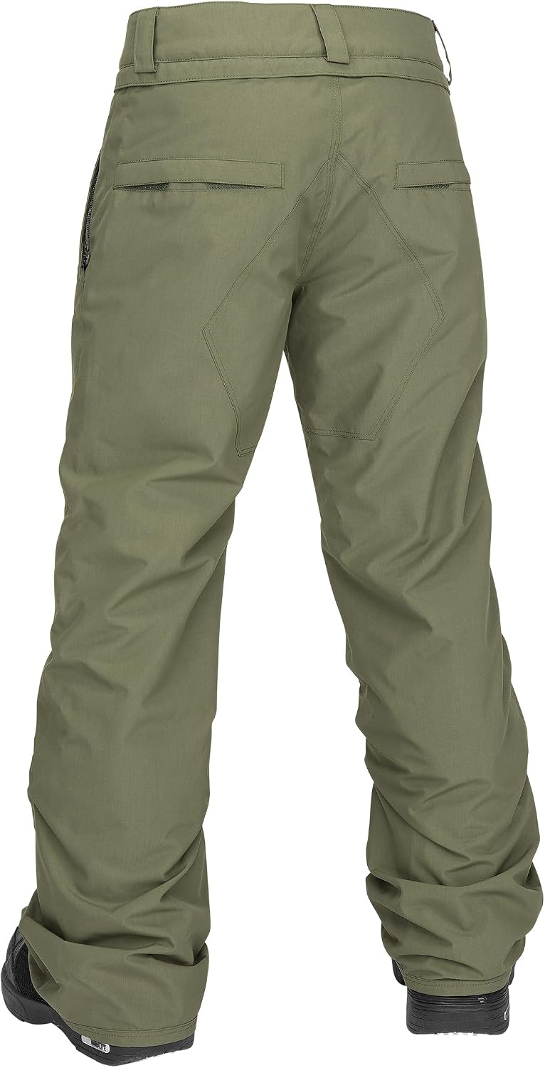 Volcom Boys' Freakin Chino Youth Insulated Snowboard Ski Pant Ivy