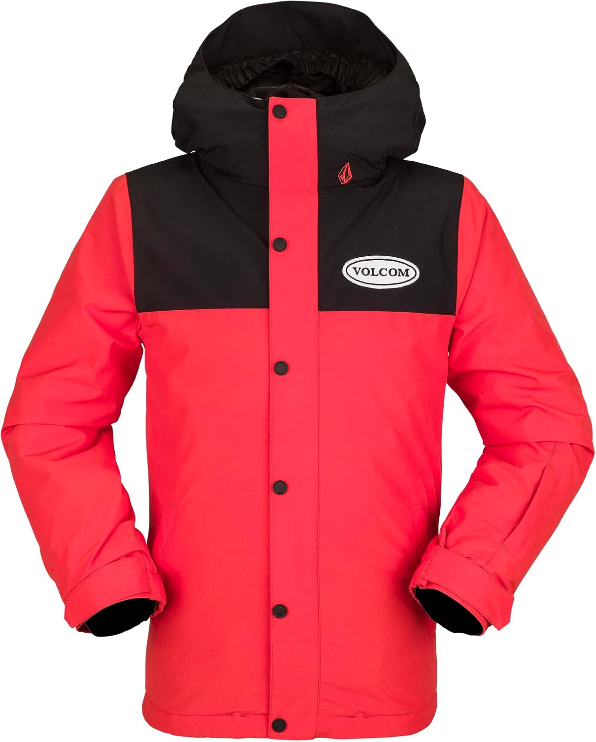 Volcom boys Stone 91 Insulated Snowboard Winter Jacket Orange Shock S3