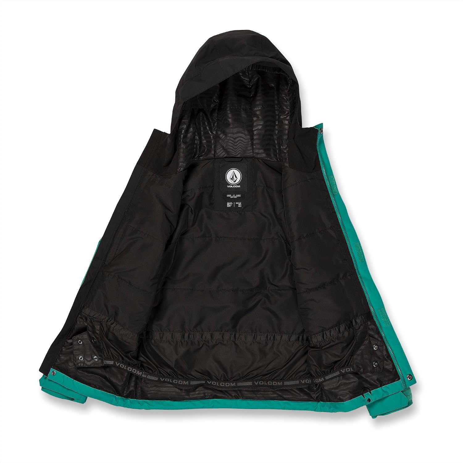 Volcom boys Stone 91 Insulated Snowboard Winter Jacket Vibrant Green S4
