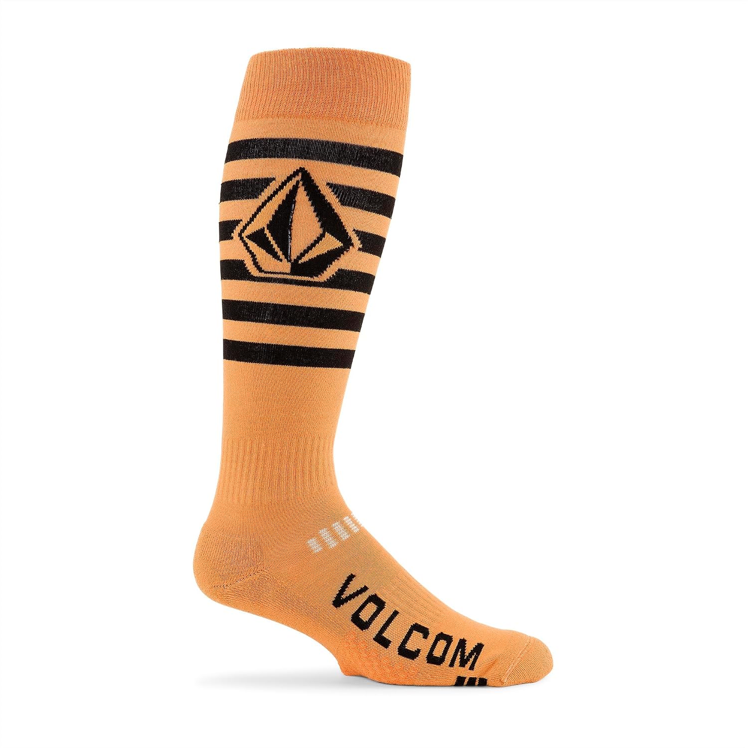 Volcom Men's Kootney Lightweight Snowboard Ski Sock Gold S4