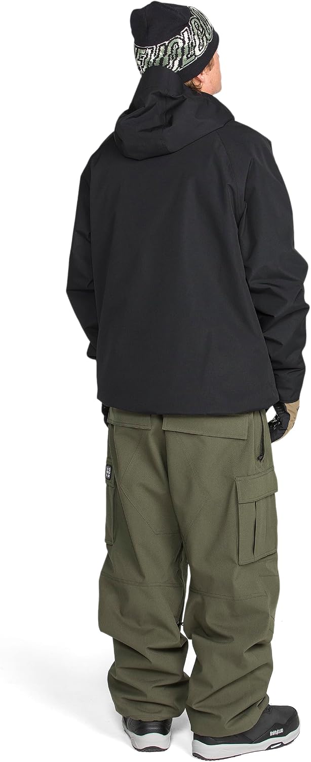Volcom Men's 2836 Insulated Snowboard Jacket Black