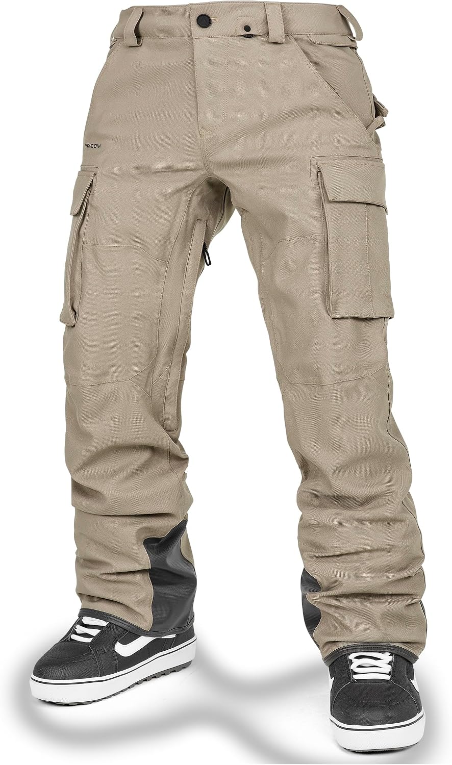 Volcom Men's Articulated Snow Pant, 15k Waterproof Ski Snowboard Pants, Sealed Seams Chestnut Brown S5