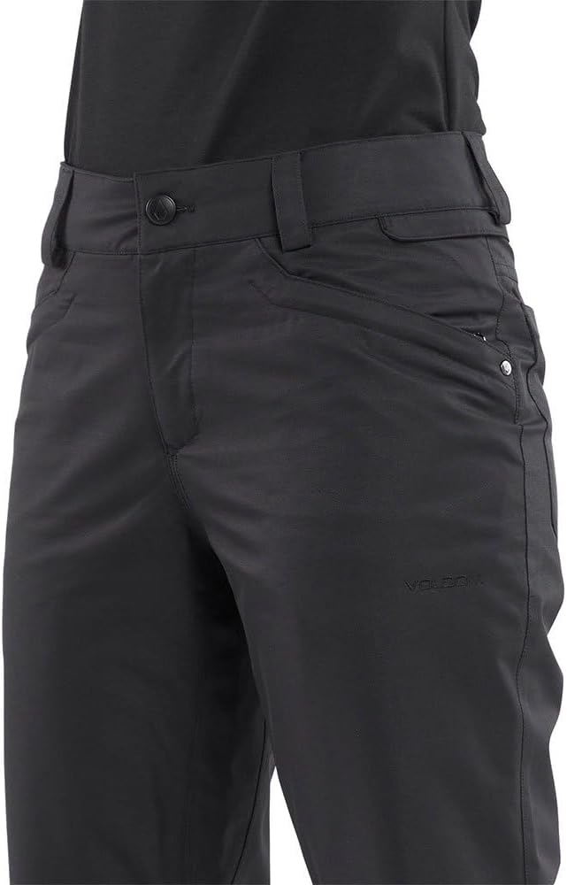 Volcom Women's Hallen Modern Fit Snowbaord Pant Black S4