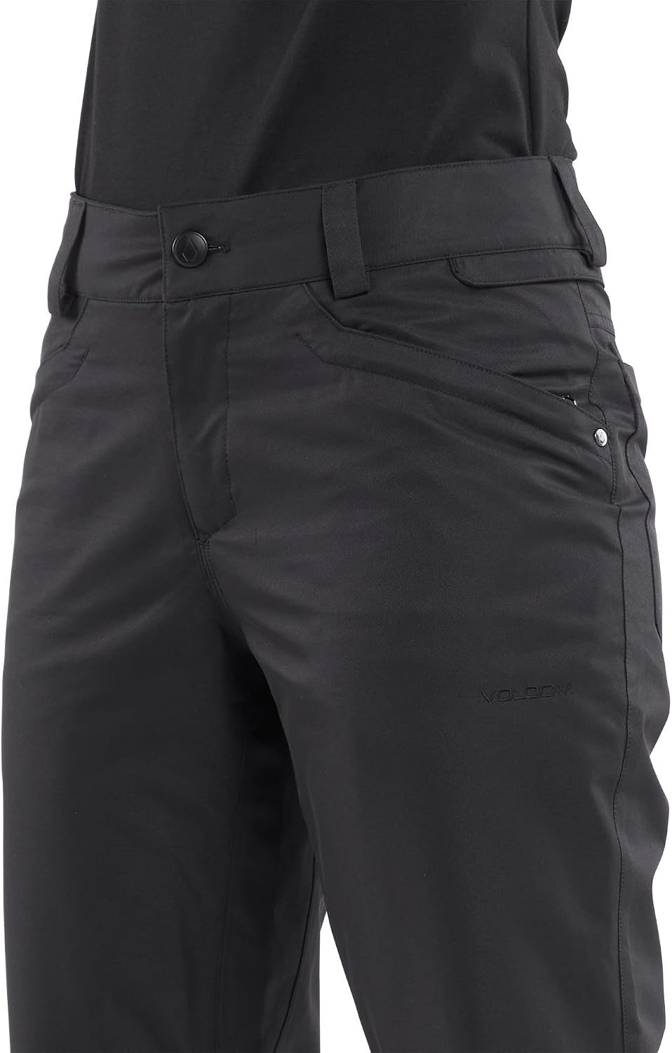 Volcom Women's Hallen Modern Fit Snowbaord Pant Black S4