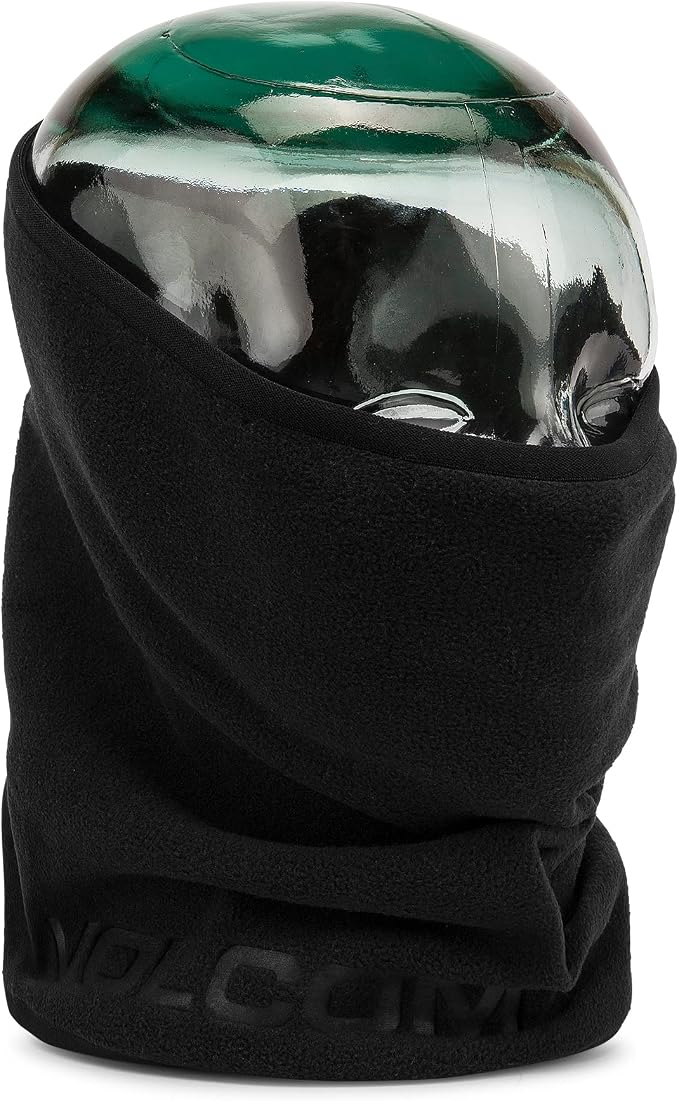 Volcom Men's Removable Neckband Pullover Neck Warmer Black S3