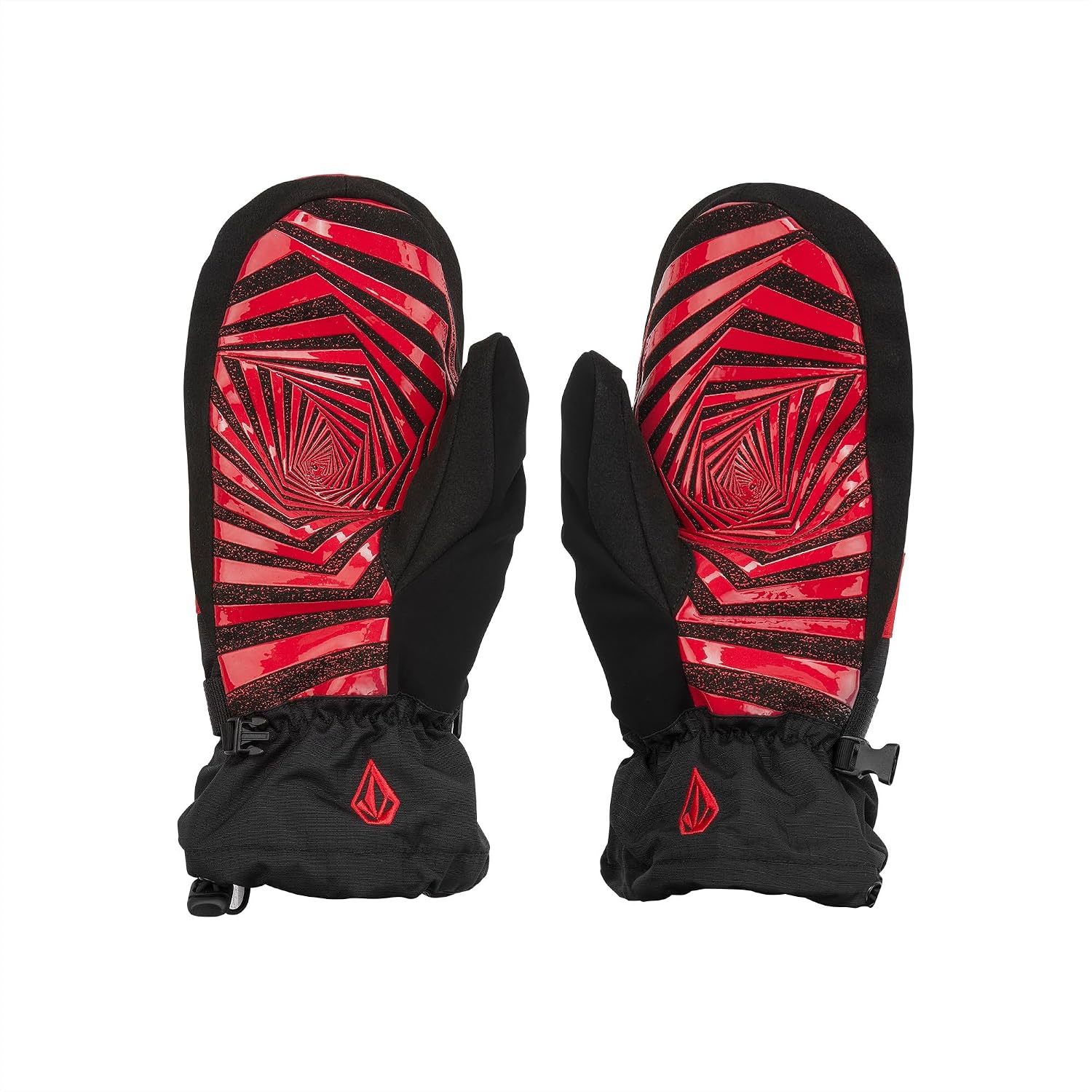 Volcom mens Millicent Snowbaord Ski MittGloves Red S4