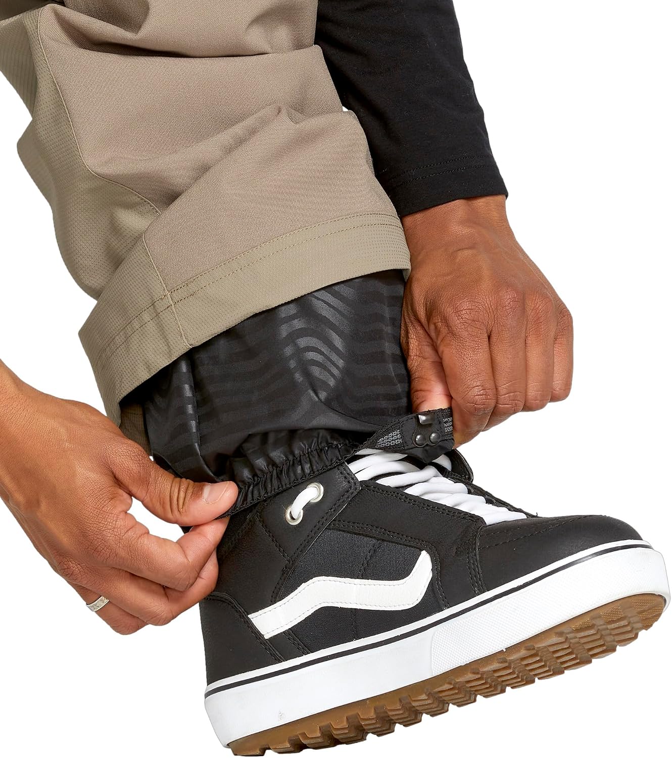 Volcom Men's Nwrk Baggy Snowboard Pant – 10k Waterproof Breathable 2-layer Chestnut Brown