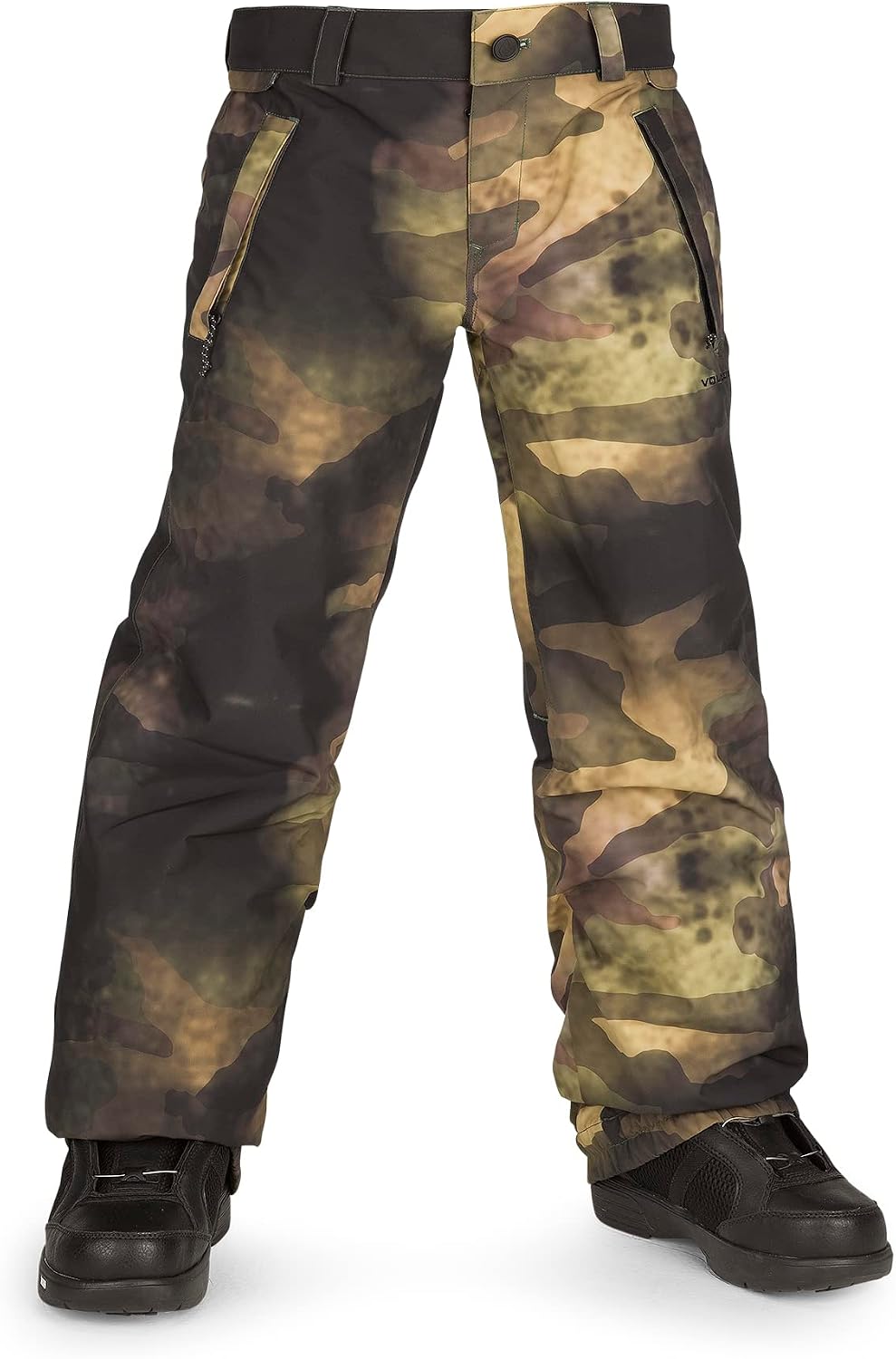 Volcom Boys' Fernie Insulated Snowboard Ski Pant Camouflage S3