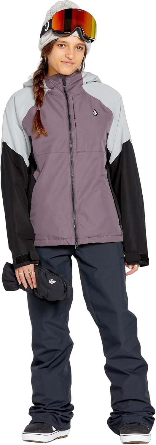Volcom Women's Agate Insulated Snowboard Ski Winter Snow Jacket Dusty Lavender