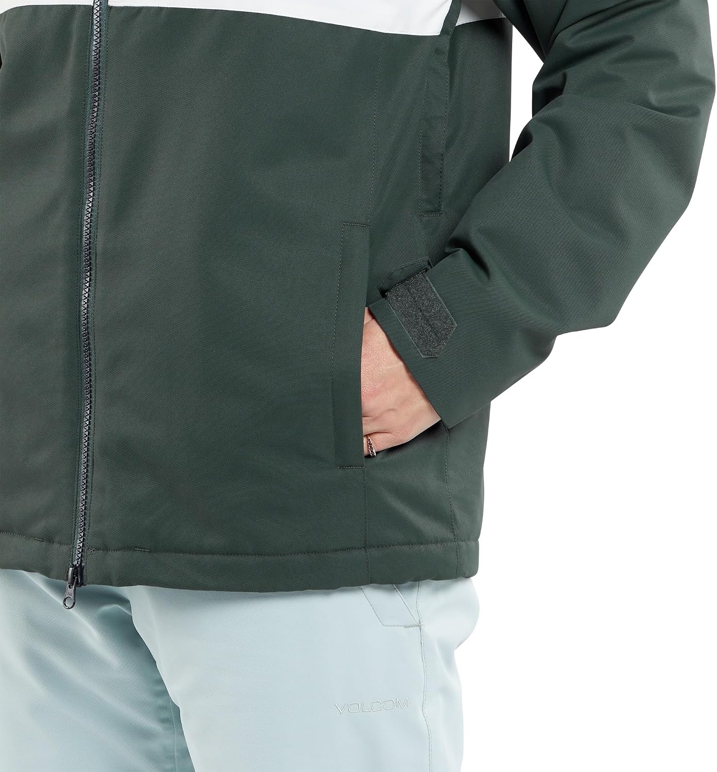 Volcom Women's Lindy Insulated Snowboard Ski Jacket Eucalyptus S4