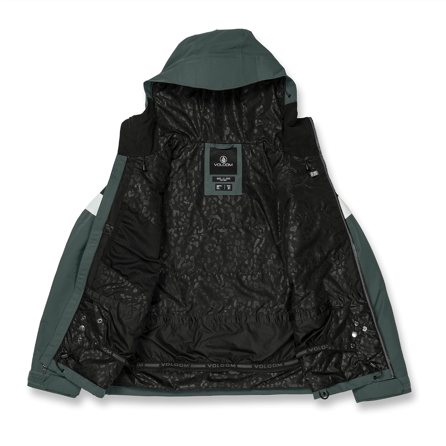 Volcom Women's Lindy Insulated Snowboard Ski Jacket Eucalyptus S4