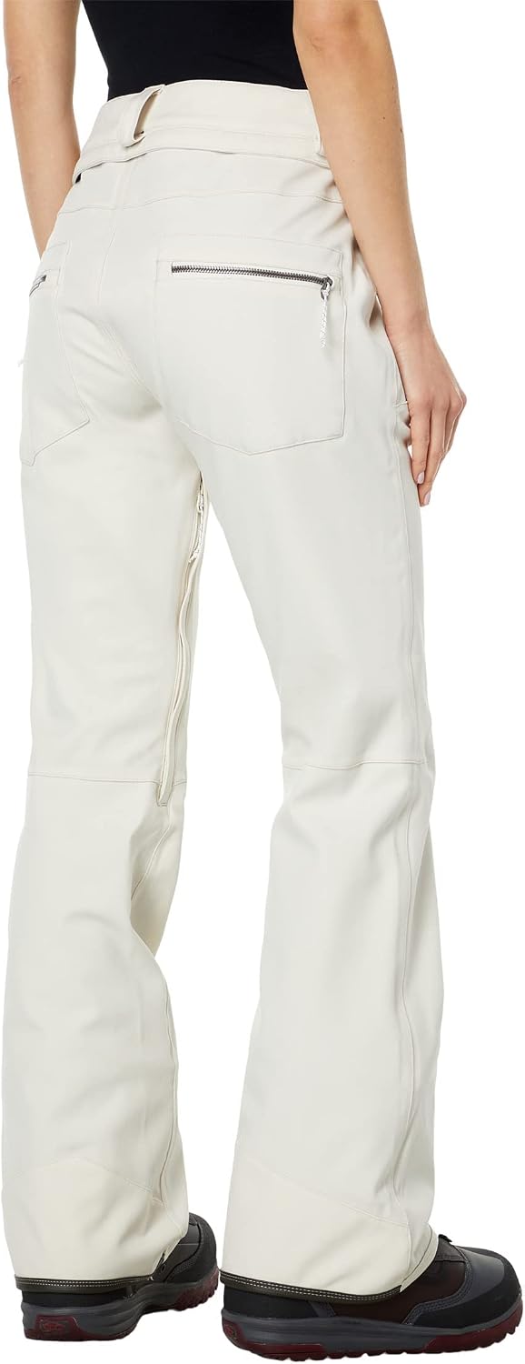 Volcom womens Species Stretch Snowboard Ski Pant Off White S3