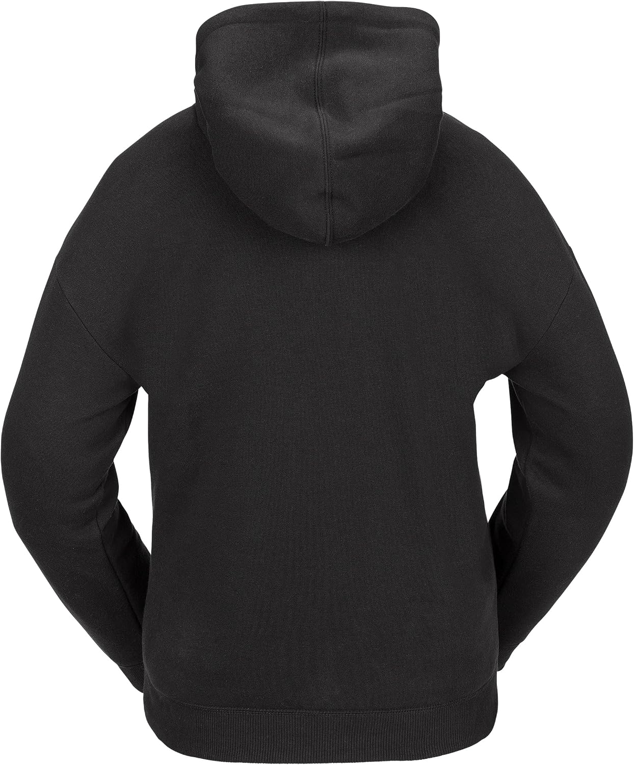 Volcom Women's Essential Hooded Snowboard Riding Fleece Hoodie Black