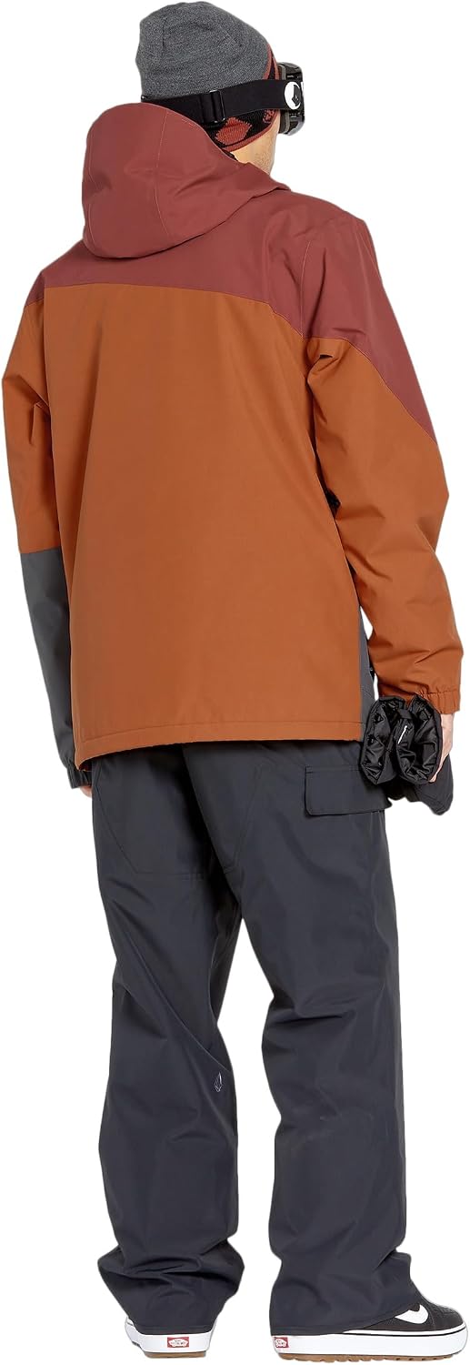 Volcom Men's Primry Insulated Snowboard Winter Ski Jacket Caramel