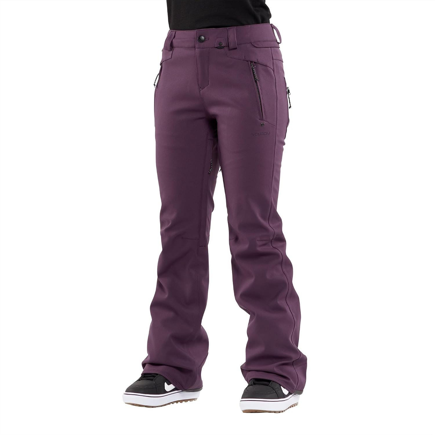 Volcom womens Species Stretch Snowboard Ski Pant Blackberry S18