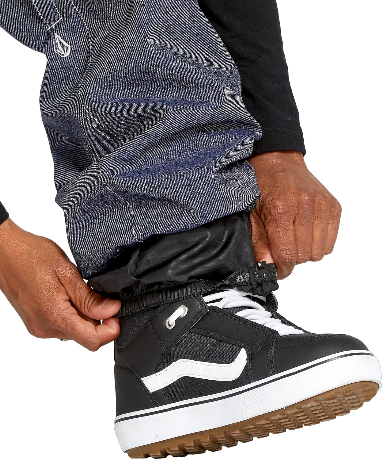 Volcom Men's Shell Snow Billow Pant – 10k Waterproof, Baggy Fit, Breathable 2-layer Dark Denim