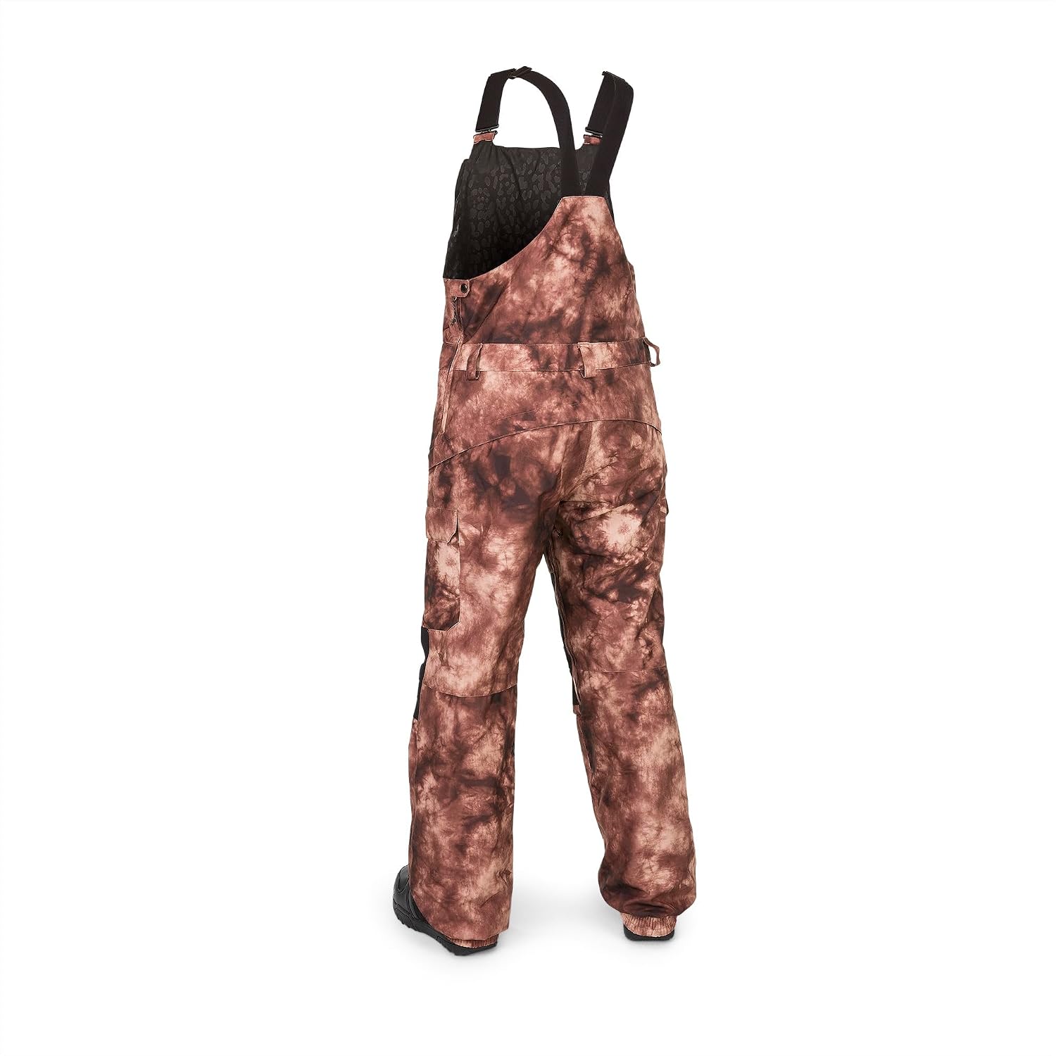 Volcom Women's Creston Stretch Snowboard Ski Bib Overall Snowpant Pink Salt Wash S4