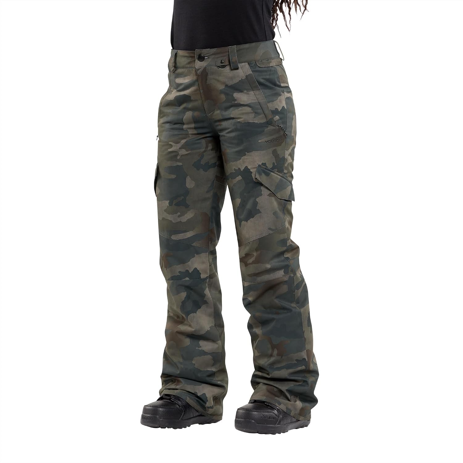 Volcom Women's Bridger Ins Pant Cloudwash Camo S4