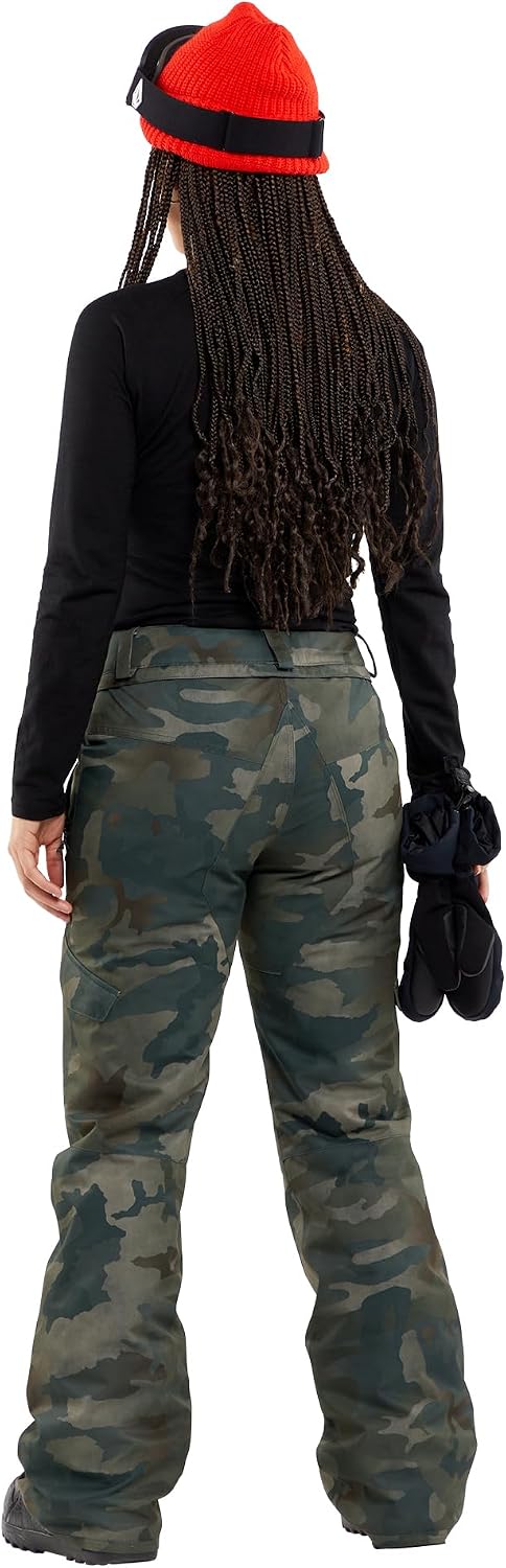 Volcom Women's Bridger Ins Pant Cloudwash Camo S4
