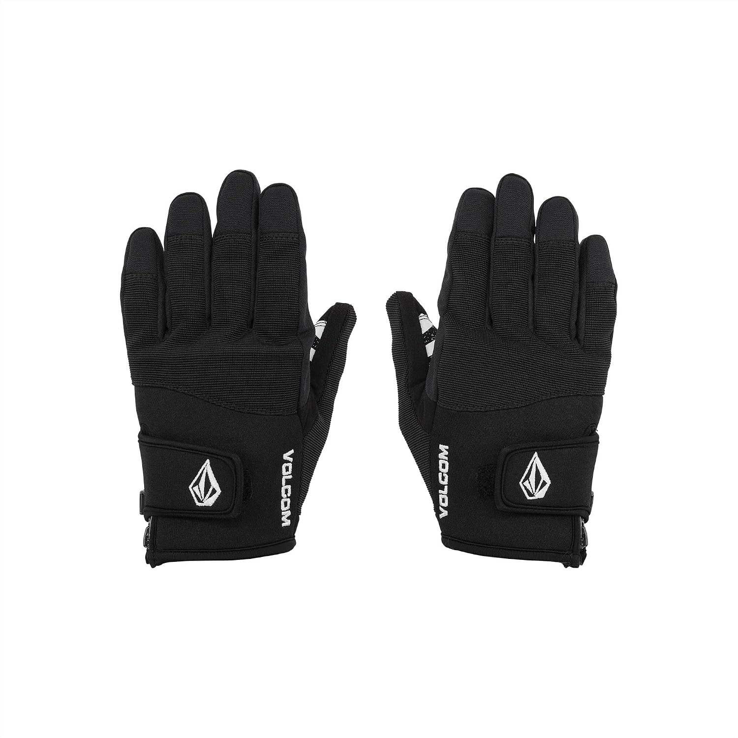 Volcom Mens Crail Pipe Park Lightweight Snowboard Glove Black S4
