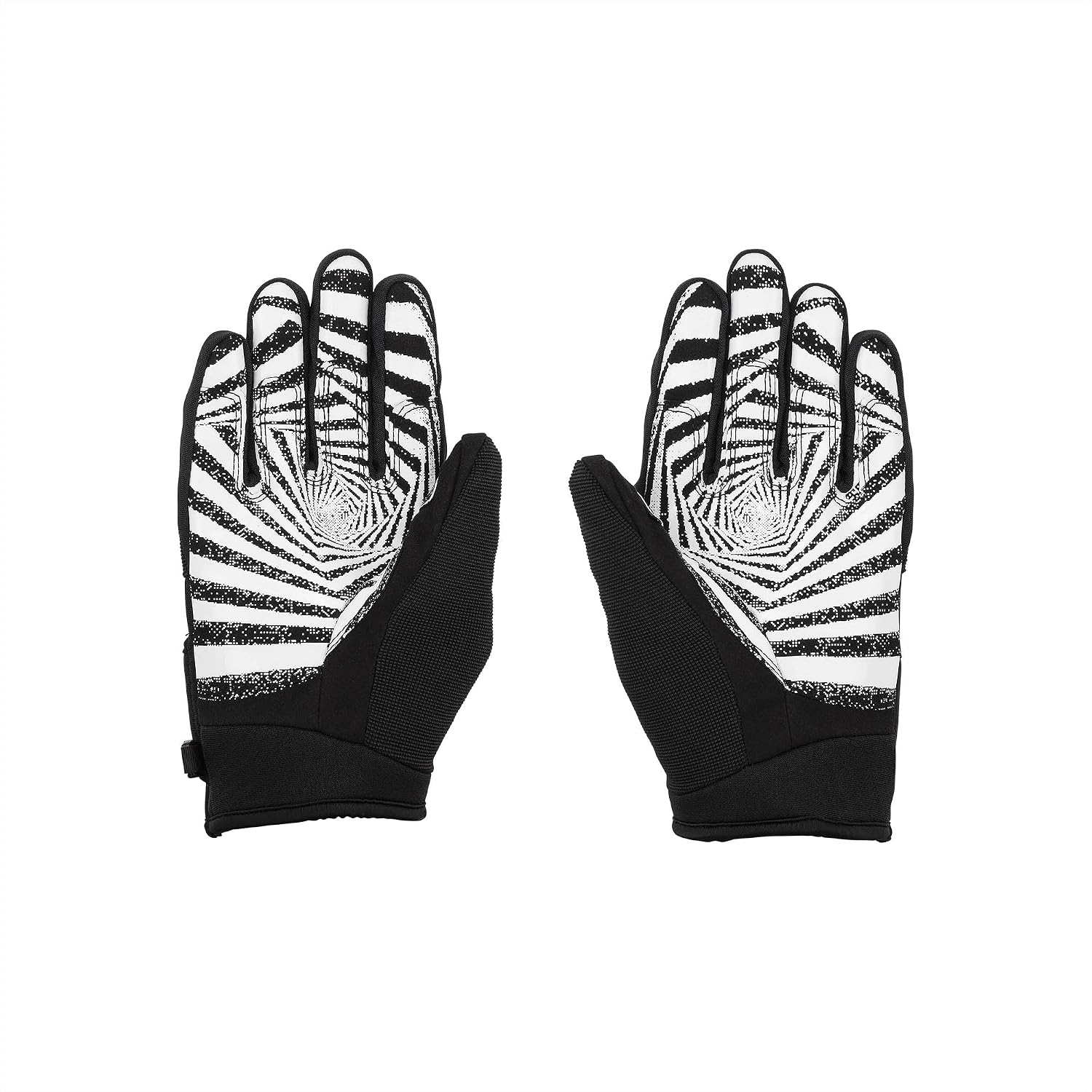 Volcom Mens Crail Pipe Park Lightweight Snowboard Glove Black S4