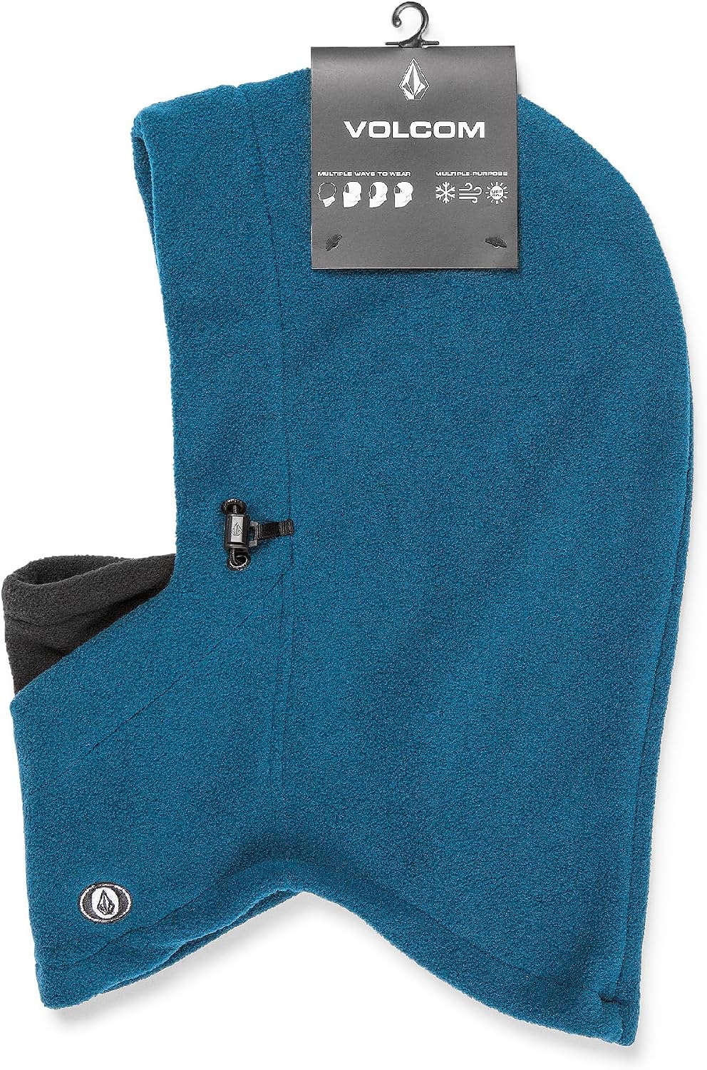 Volcom Men's Travelin Hood Snowboard Neck Warmer Cobalt S5