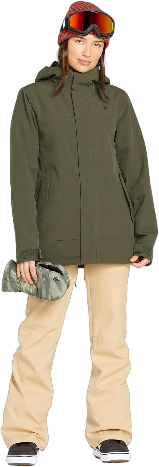 Volcom Women's Stoney Shadow Insulated Snowboard Ski Winter Snow Jacket Ivy