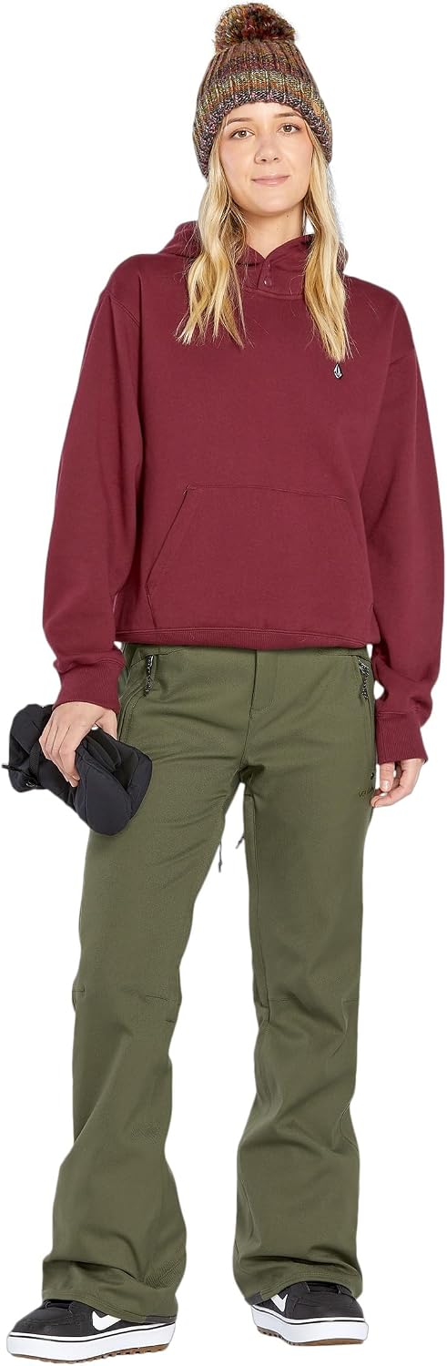 Volcom Women's Genus Slim Fit Stretch Snowboard Ski Pant Ivy