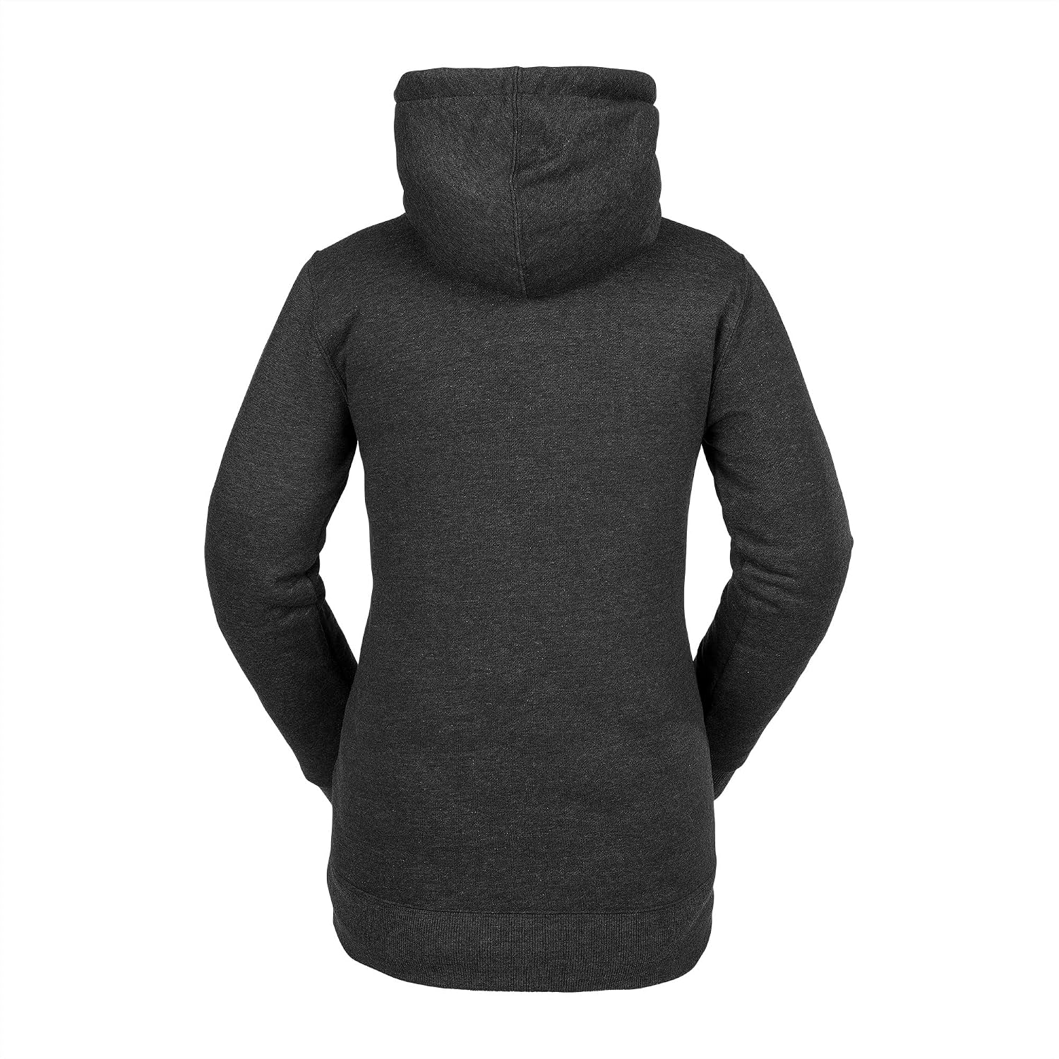 Volcom Women's Tower Hooded Fleece Sweatshirt Black S4