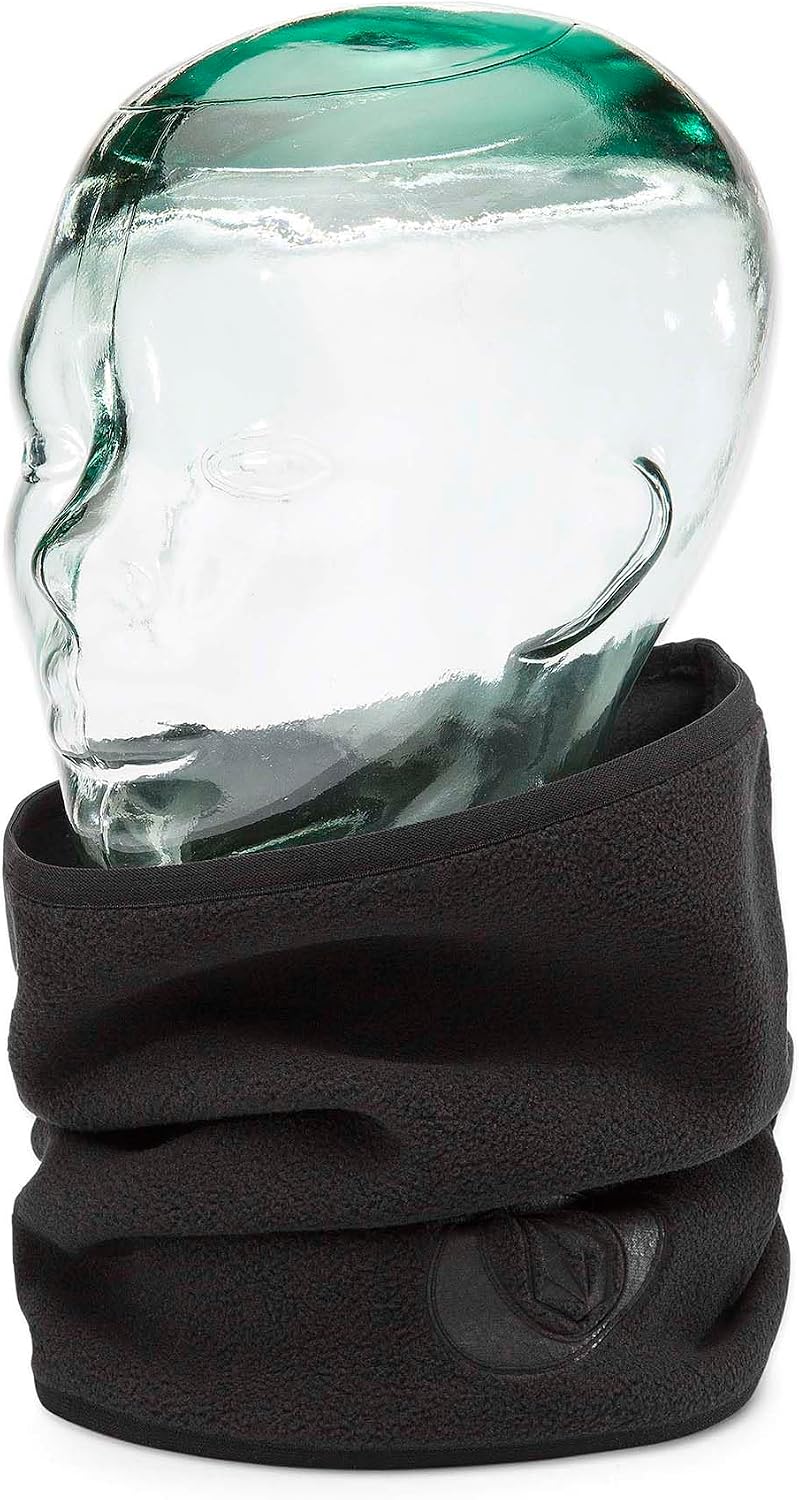 Volcom Men's Removable Neckband Pullover Neck Warmer Black S5
